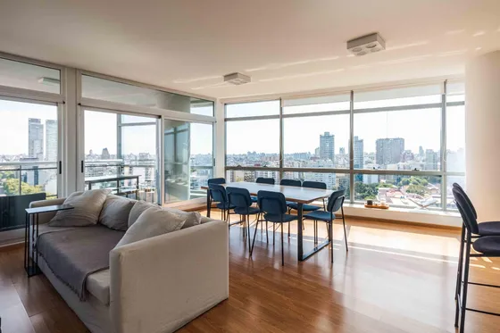 Depto 3 Amb C/coch - Piso 21 - Aire Y Luz - Torre Beruti - Inmejorables Amenities - Apto Crédito