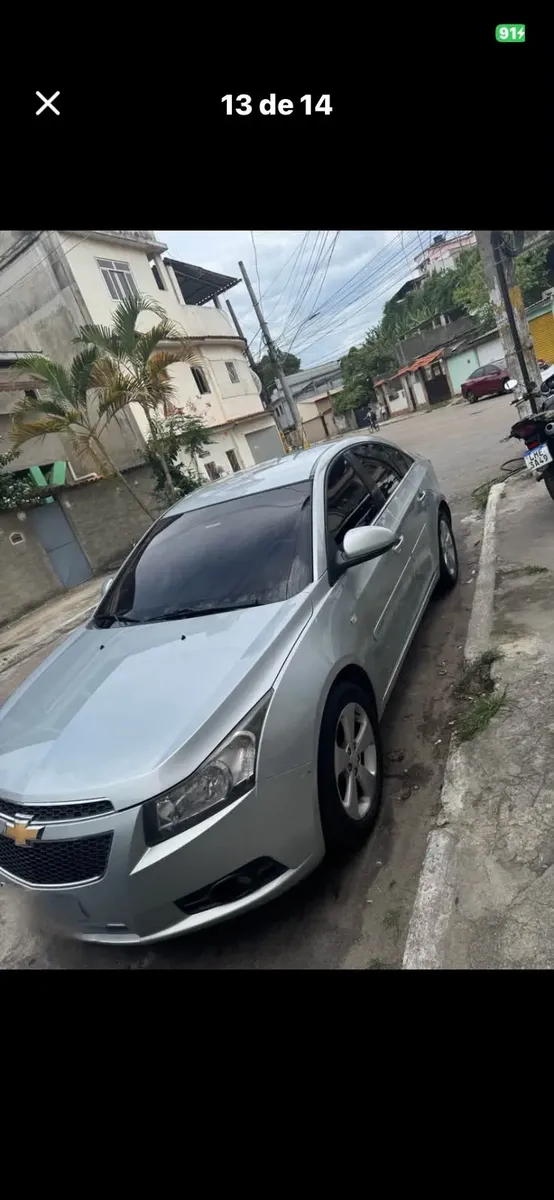 Chevrolet Cruze Sedan 2012 1.8 Lt Ecotec 6 Aut. 4p — foto 2