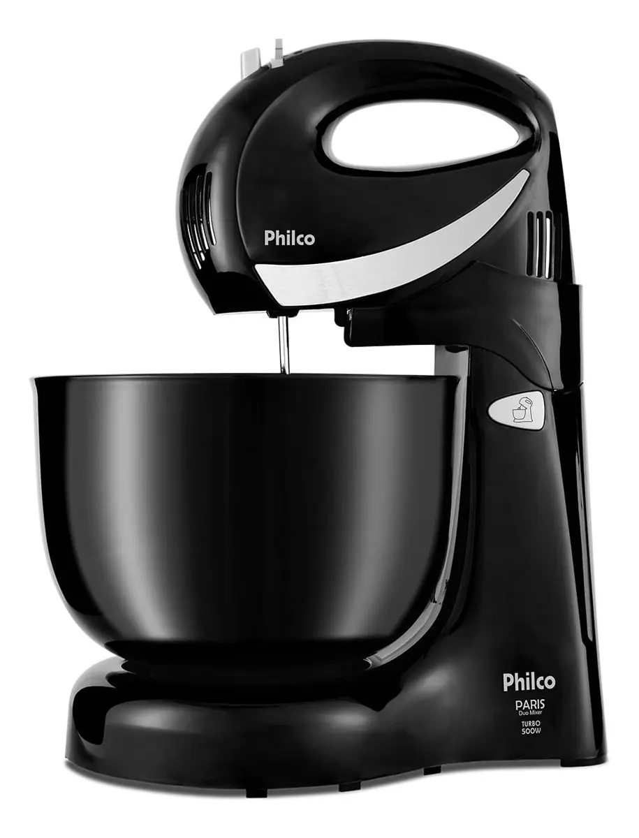 Batedeira Philco Paris Duo Mixer Turbo 4L 500W