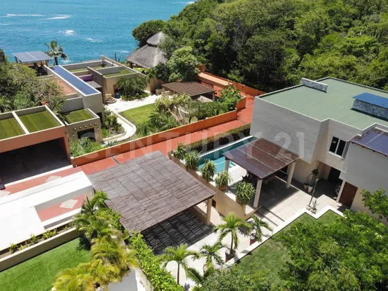 Villa En Renta, En Residencial Conejos, Huatulco, Oaxaca
