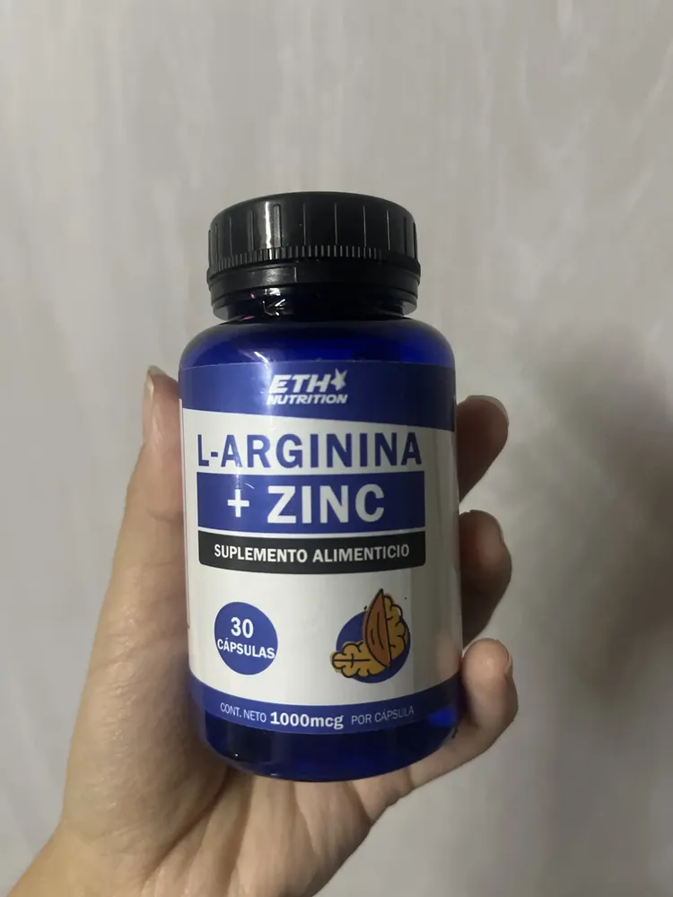 L-Arginina + Zinc de ETH Nutrition, foto de un comprador