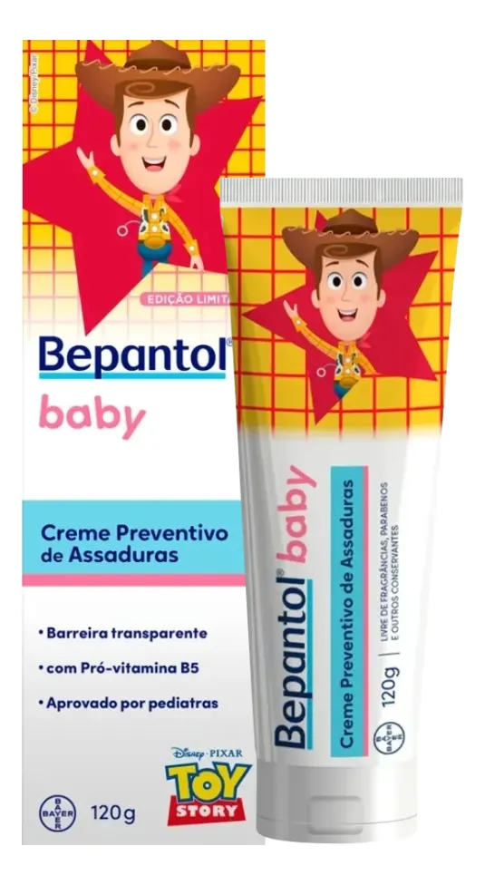 Bepantol Baby Creme 120g Preventivo Assaduras Toy Story