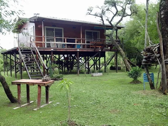 Se Permuta Cabaña Delta De Tigre Nueva / Equipada A Full