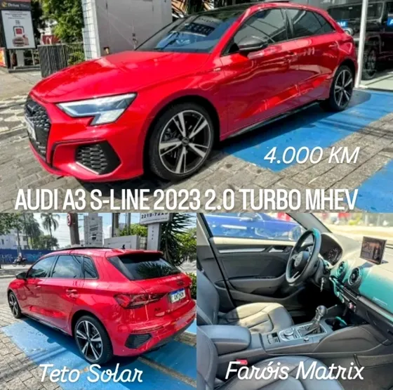 Audi A3 Sportback 2.0 S-line 40 Tfsi S-tronic 5p Hibrido