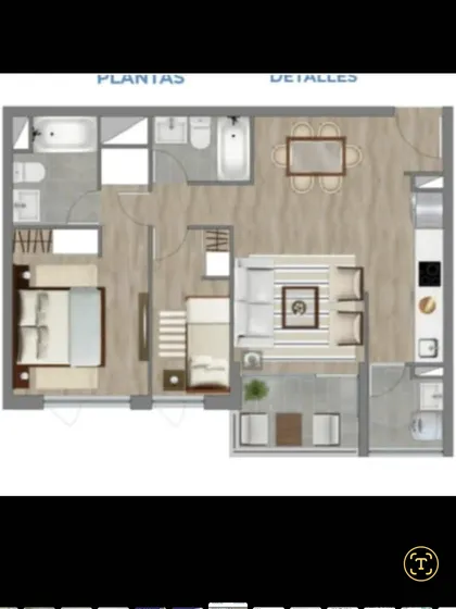 Arriendo Dpt 2d 2b Condominio Altos De Lircay, Talca
