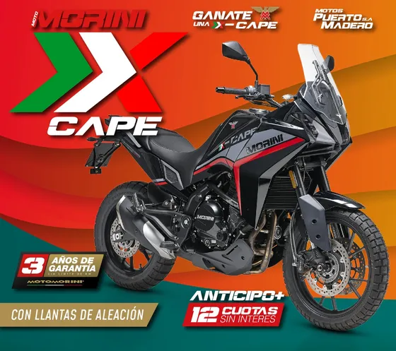 Tienda Oficial Motomorini: X-cape 650 -puerto Madero-