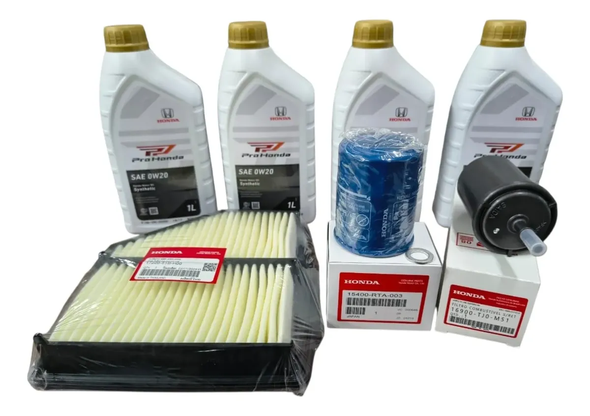 Kit Revisão Original Honda Hrv 2016 - 2021 Original Honda