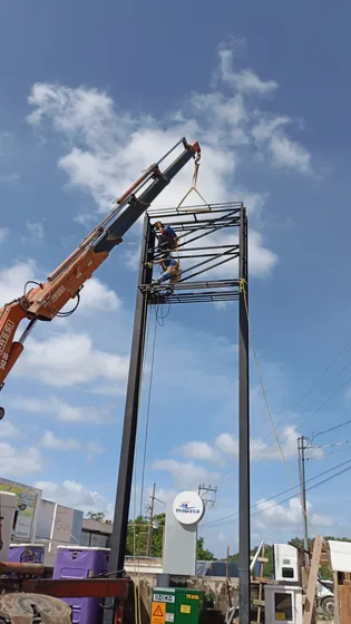 Grua Articulada Fassi 380, 12 Ton