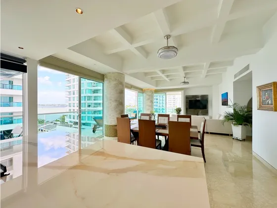 Venta Apartamento 3 Alcobas Edificio Oceano Castillogrande Cartagena