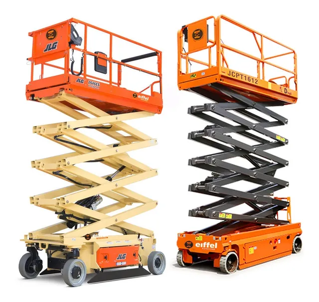 Alquiler De Plataformas De Elevación Tijera 4-20 Mts. Altura