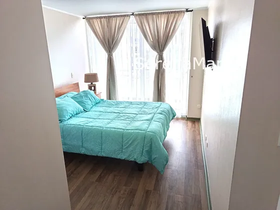 Año Corrido Depto De 85 M2 Amoblado Sector Av. Del Mar