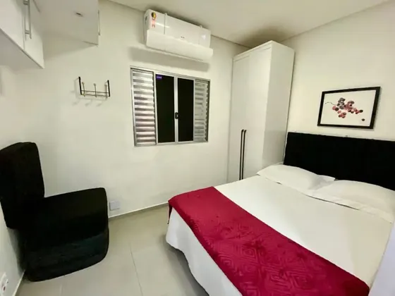 Apto De 01 Dormitorio, Com Ar Condicionado