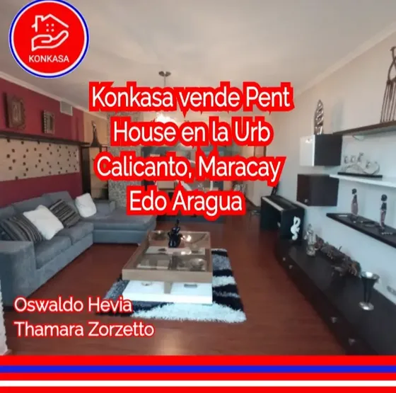 Konkasa Vende Penthouse En La Urbanización Calicanto Maracay