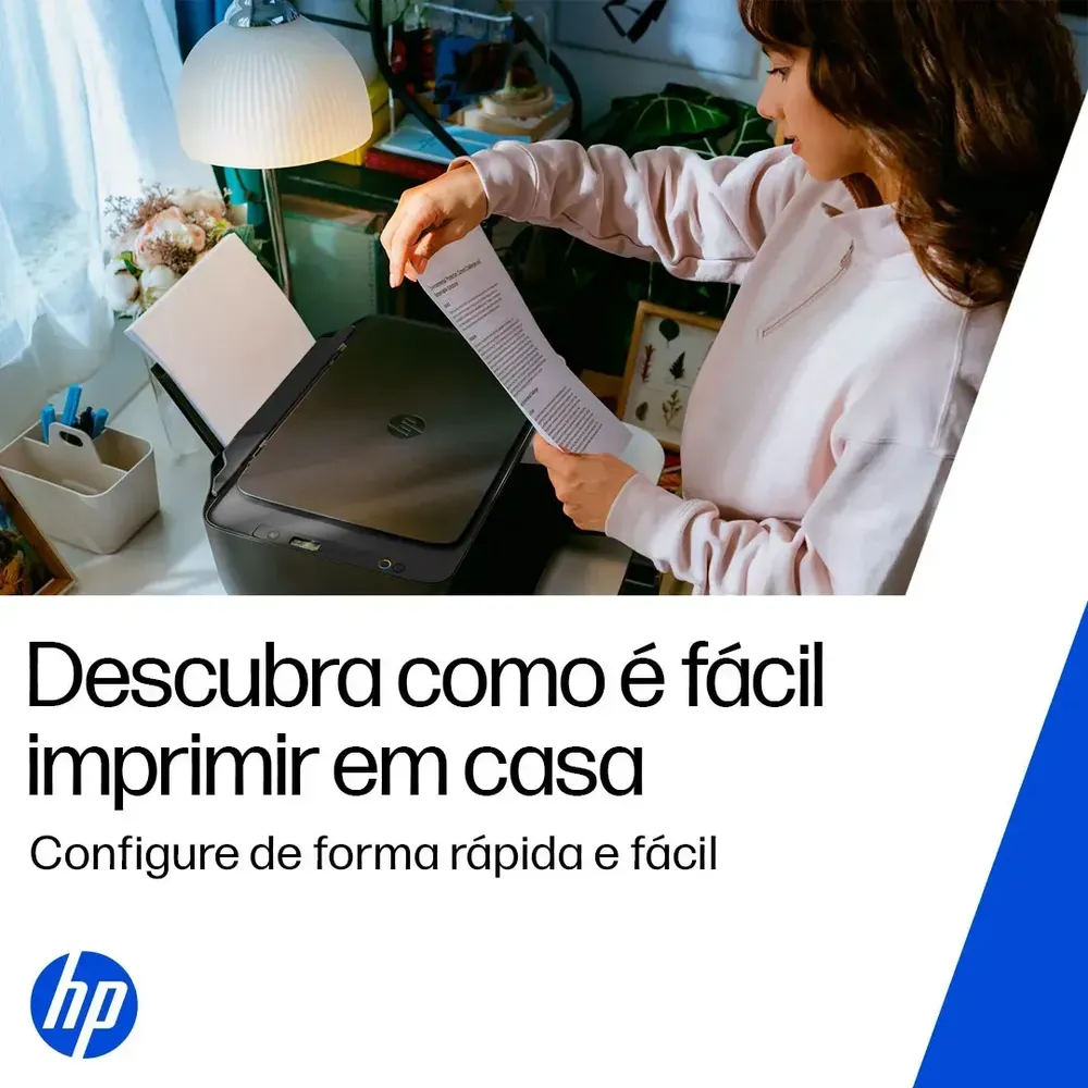 Impressora Multifuncional Hp Deskjet Ink Advantage 2975 Colorida 1 Usb 2.0 De Alta Velocidade Wi-fi De Banda Dupla - 100 A 240 Vca - Aj4y4a#ak4 Preto 127/220v