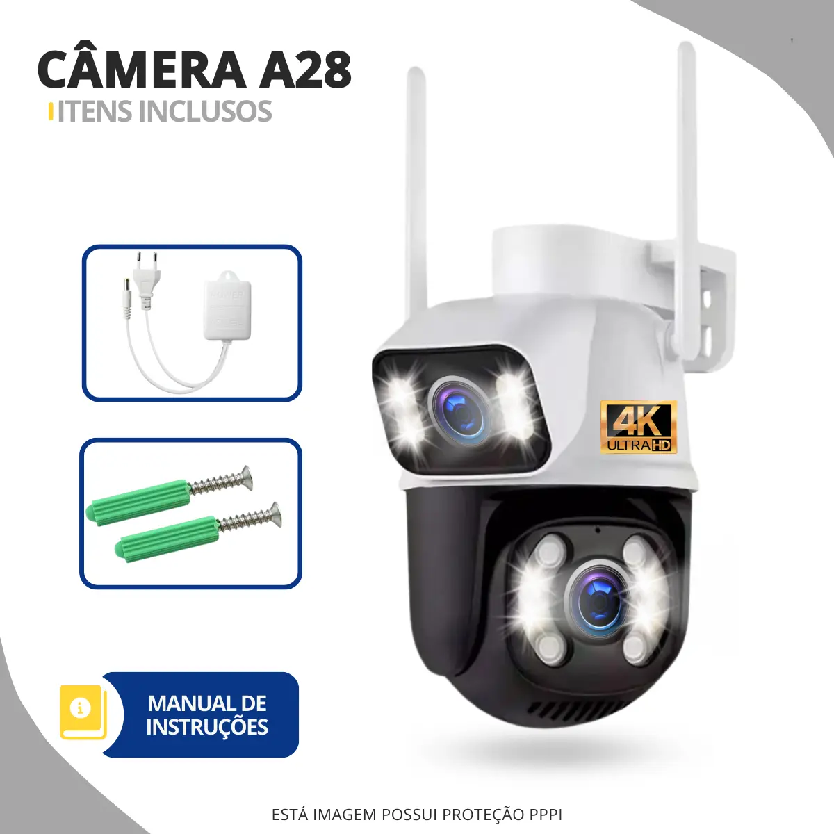 Câmera de Segurança IP Externa WiFi A28 — foto 10