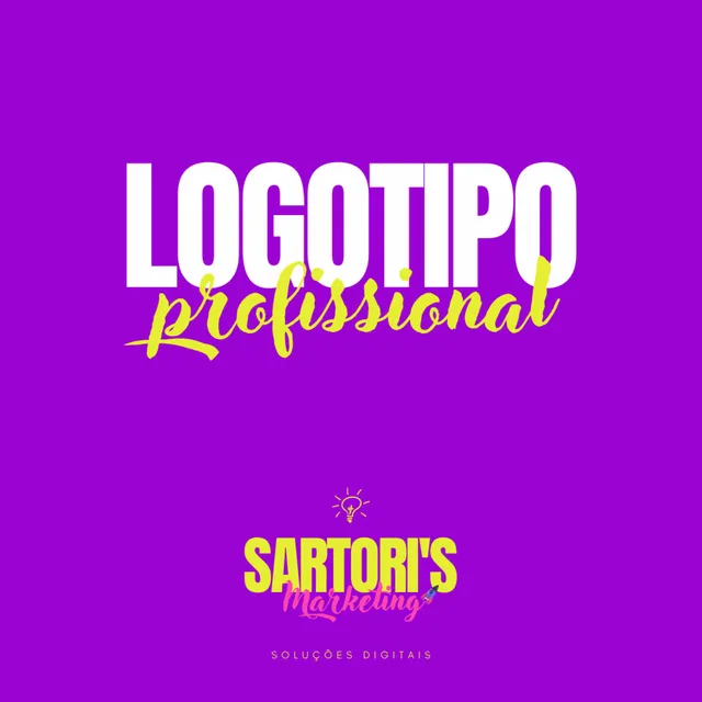 Logotipo Profissional - Marketing Digital