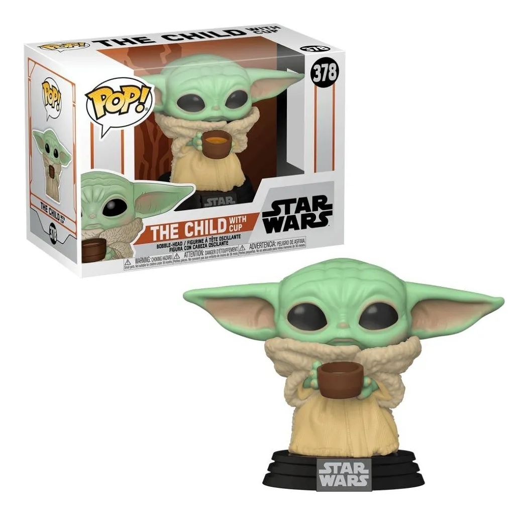 Boneco The Child Com Tigela Filmes De Star Wars: ...