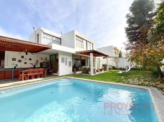 Preciosa Casa En Condomino La Reina Alta - Onofre Jarpa