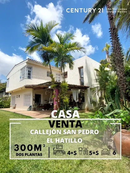 Casa En Venta En El Hatillo En Calle San Pedro