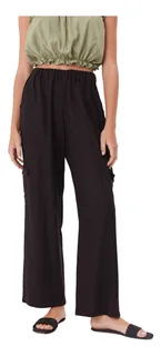 Pantalones de tela fresca para mujer sale
