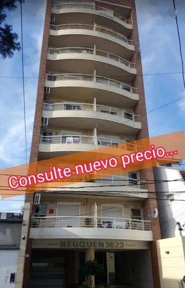 Departamento 3 Ambientes En Sáenz Peña C/terraza Y Parrilla Permuta Menor Valor