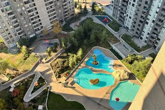 ¡¡¡arriendo Depto 2d+1b+bd+est En Condominio!!!