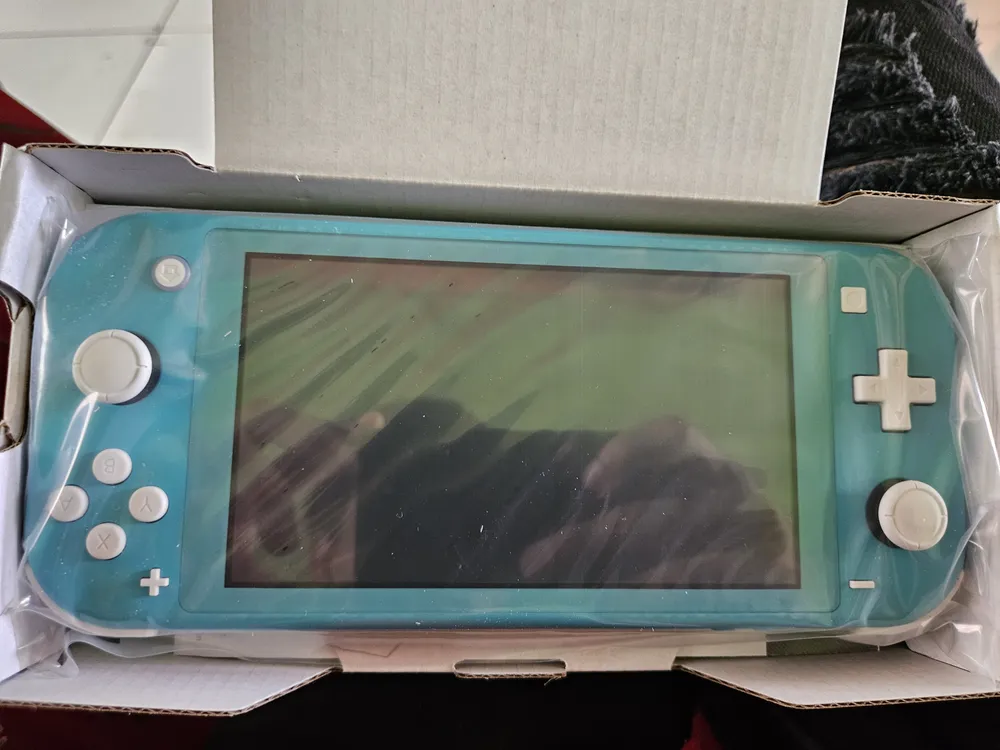 Console Nintendo Switch Lite 32gb Azul Turquesa Standard Tela 5,5