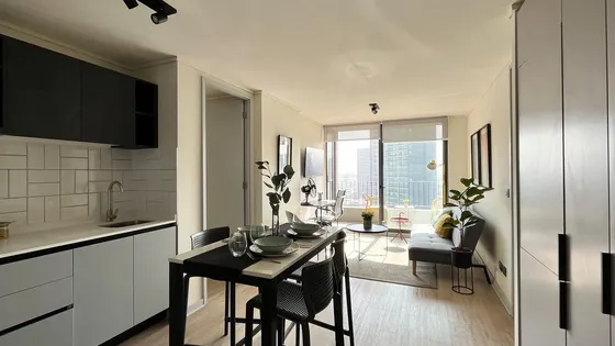 Arriendo Departamento 2 Dormitorios 2 Baños Ñuñoa