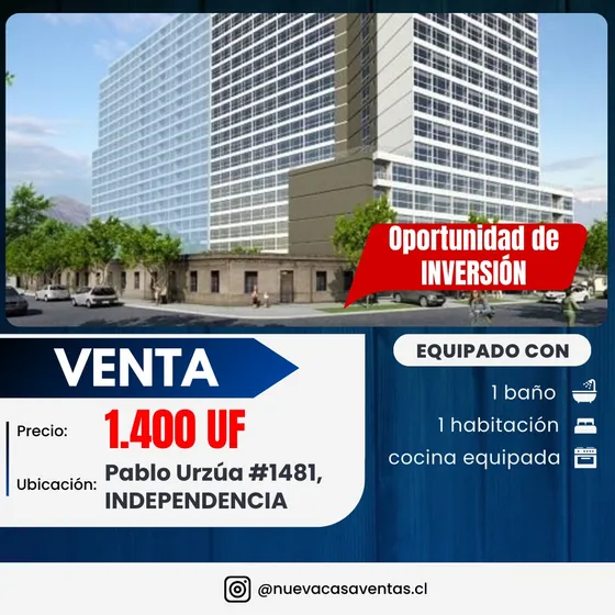 Acogedor Depto. Con Excelente Ubicación Y Entrega Inmediata!