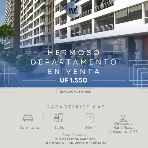 Hermoso Depto. Con Excelente Ubicación Y Entrega Inmediata!