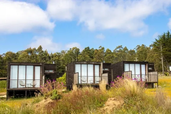 Lodge En Pichilemu, Vi Región, Terreno De 5.555 M2 Con 4 Cab
