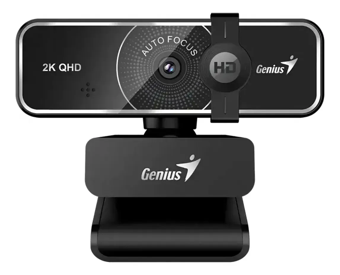 Webcam Genius Facecam 3000af 2k 60fps Streaming Y Trabajo