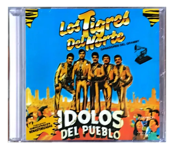 Los Tigres Del Norte - Idolos Del Pueblo - Cd Disco 