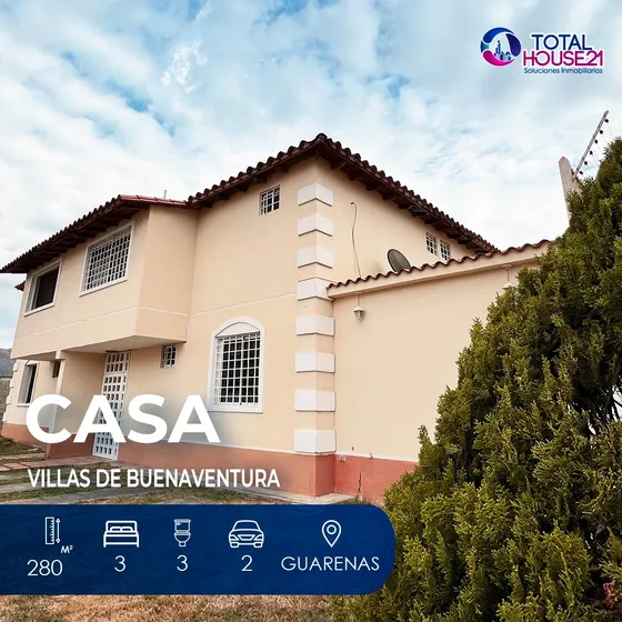 Casa En Venta Villas De Buenaventura Guarenas