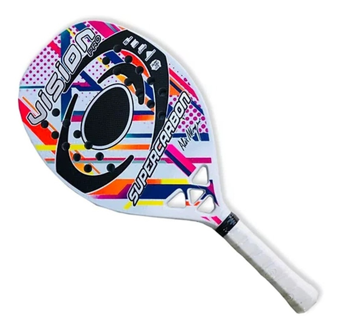 Raquete Beach Tennis Vision Super Carbon Pro Modelo 2022 Frete grátis