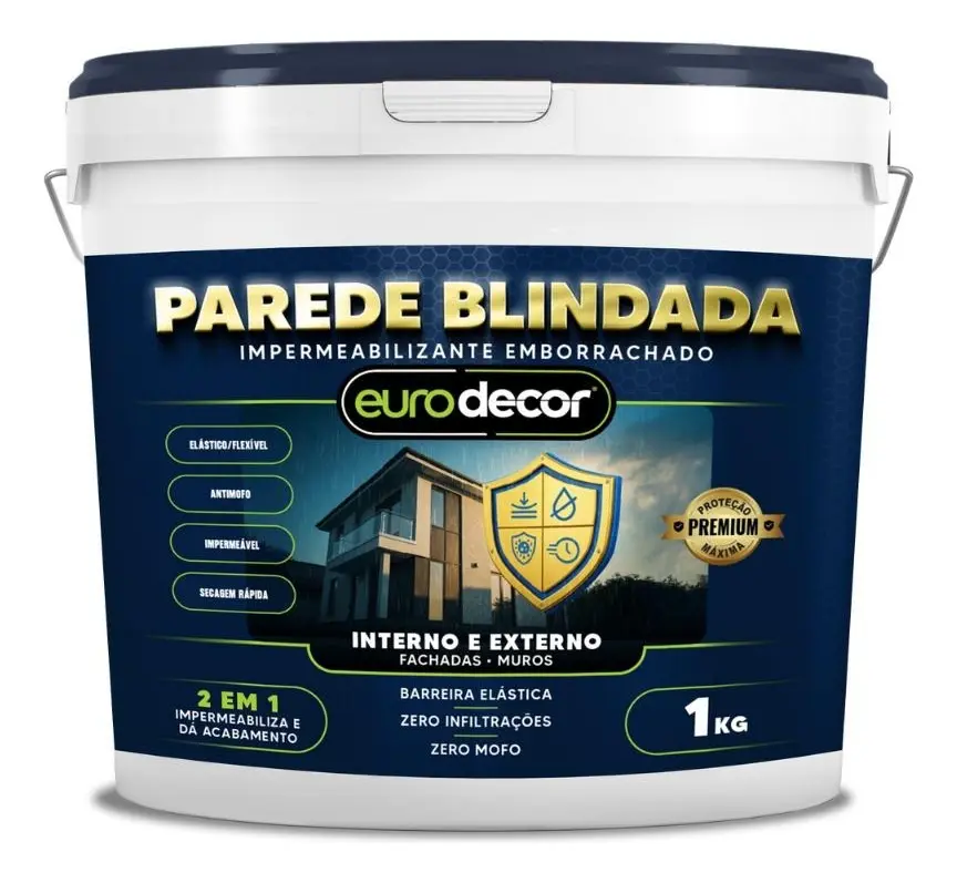 Tinta impermeabilizante e emborrachada mais vendidas