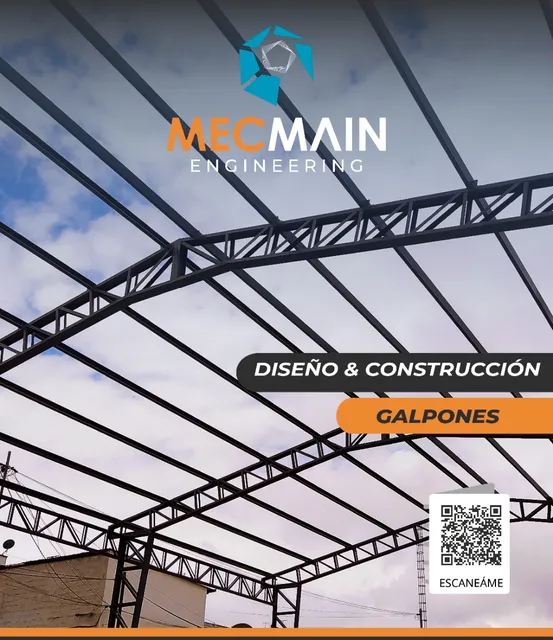 Estructuras Metálicas Galpones Cubiertas Teja Española 