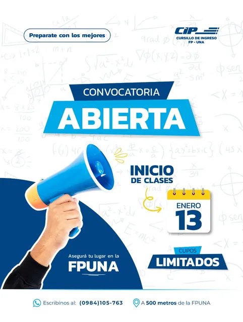 Cursillo De Ingreso Facultad Politécnica 