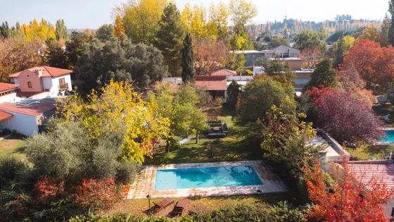 Hermosa Casa Con Jardín Y Pileta En Chacras De Coria Mendoza