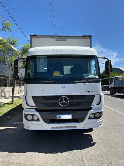 Mercedes Benz Atego 1720/48 Con Caja De 14 Pallets
