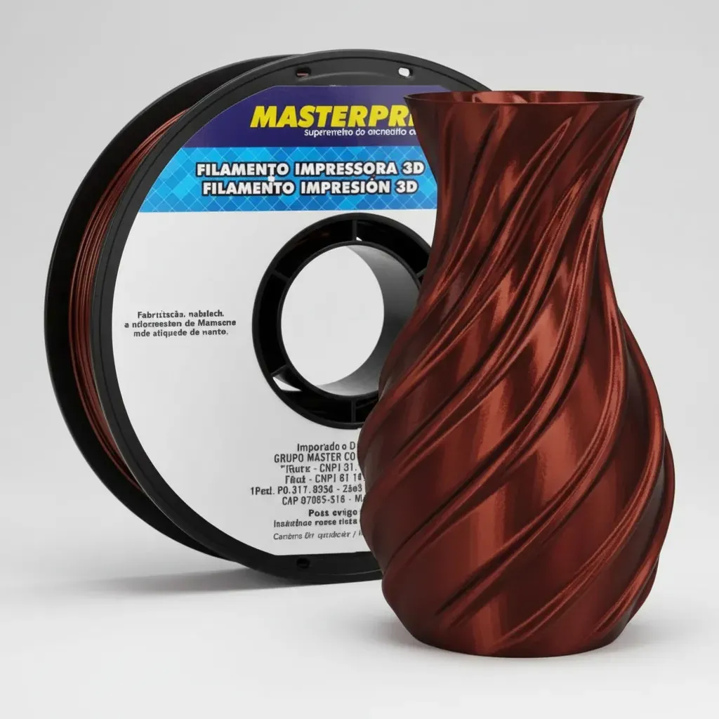 Masterprint PLA Hyper Speed 1.75mm 1kg — Silk Bronze