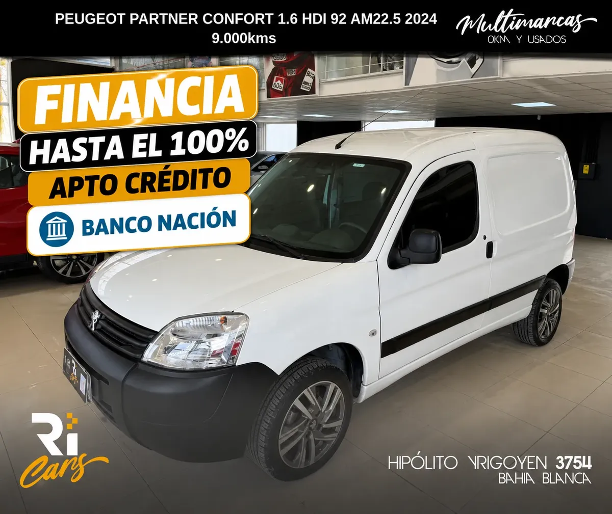 Peugeot Partner 1.6 Hdi Furgon Confort 92