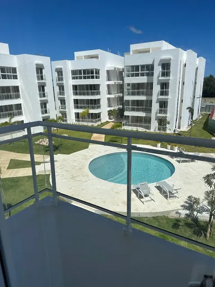 Apartamento 1 Hab. Amueblado En Punta Hermosa, 3er Piso  $1000/mes. Punta Cana.