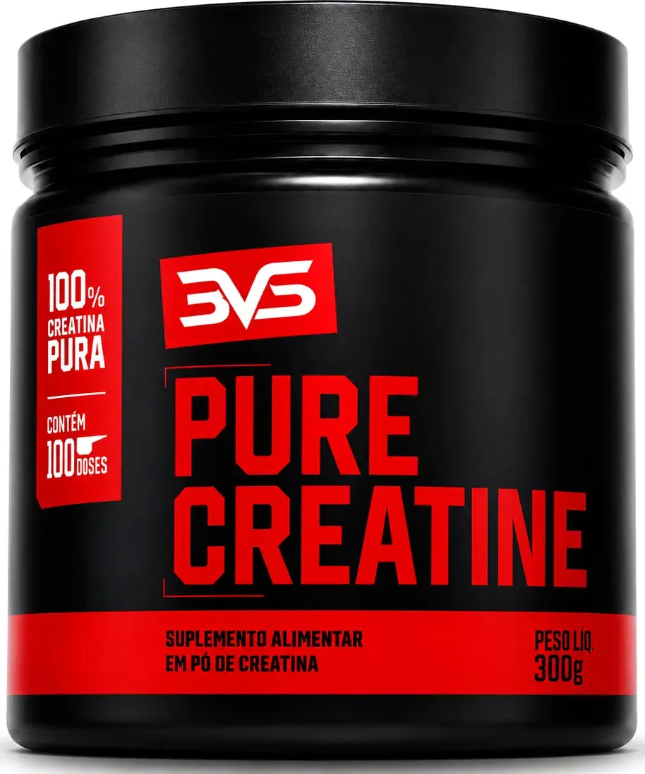 Creatina Monohidratada 300g - 100% Pura - 3VS NUTRITION