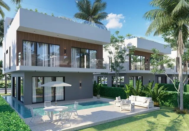 Sky Sunset  Townhouses Con Exclusividad Y Confort En Vista Cana, Punta Cana