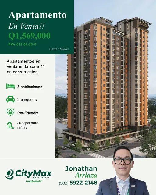 Invierte En La Zona 11 Mariscal Apartamentos En Venta
