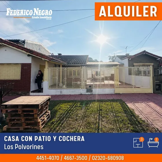 Casa En Alquiler En Los Polvorines