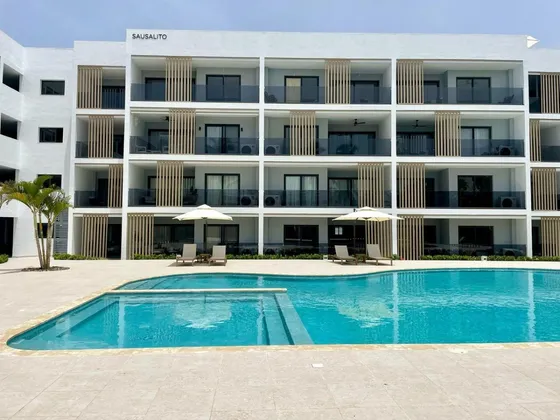 Apartamento En Alquiler En El Cortecito, Bávaro, Punta Cana, 45m2, 1 Hab. 1 Parqueo, Complejo Con Todas Las Comodidades, Seguridad, Ubicacion, Zona, Playa, Vive En Un Paraíso. 