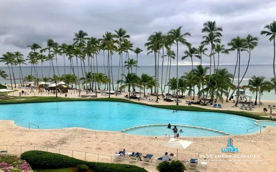 Apartamento Amueblado Frente Al Mar En Juan Dolio En Piso 7