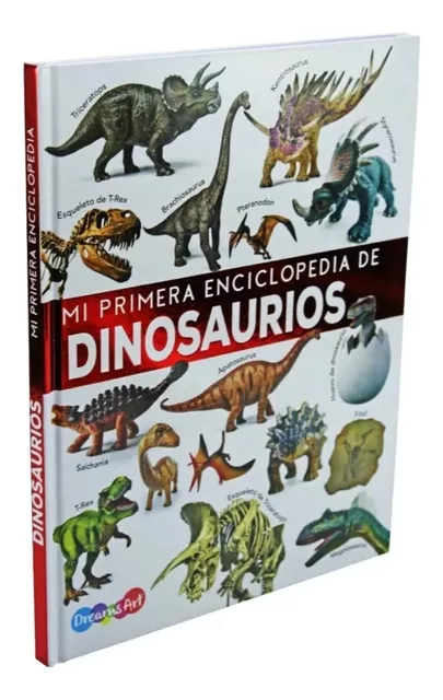 Libro Mi Primera Enciclopedia De Dinosaurios Pasta Dura | Meses sin  intereses